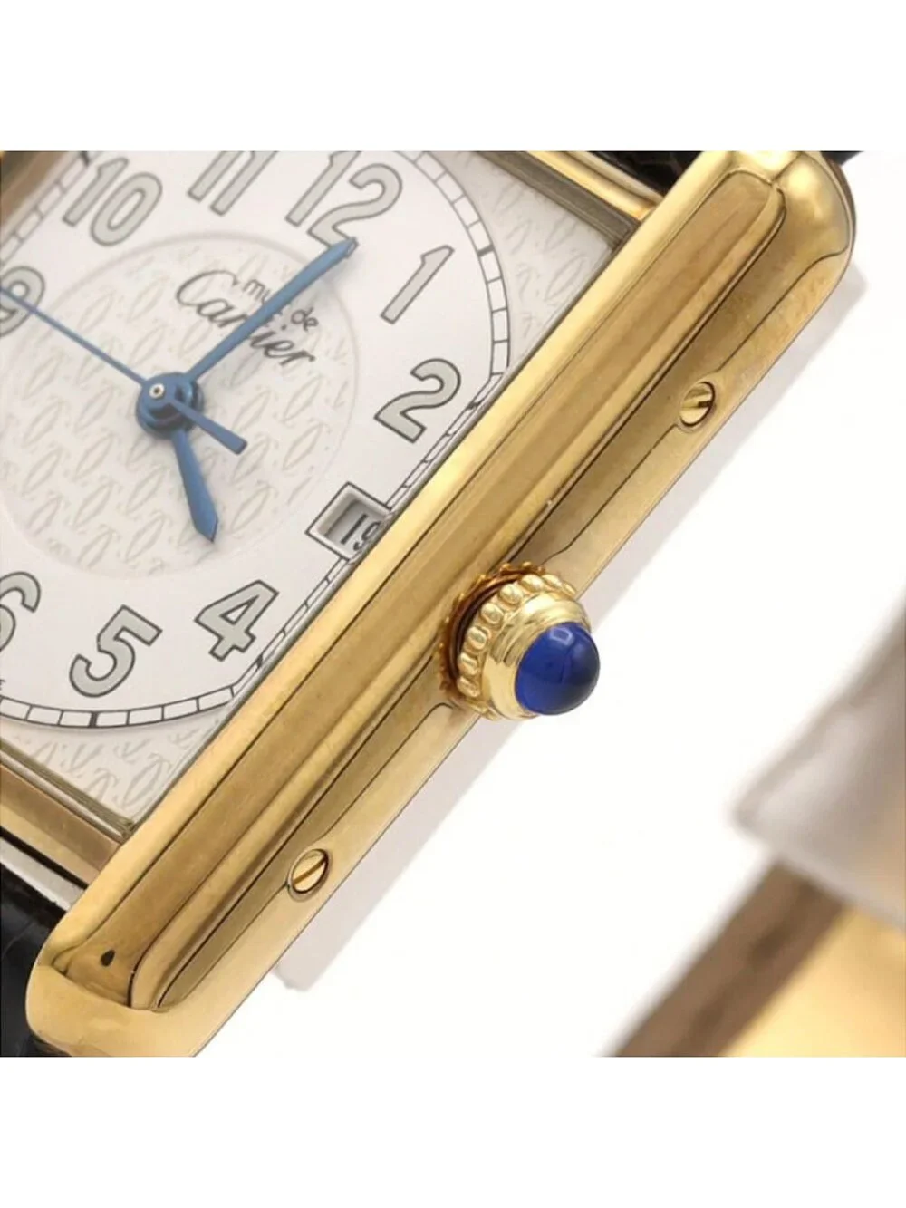 Cartier Must Tank Date LM Quartz Watch